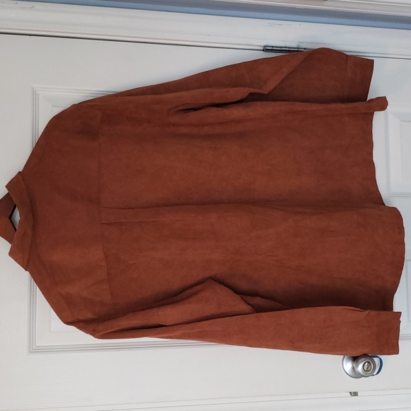 Men's Croft & Barrow Faux Suede Shirt - Picture 2 of 3